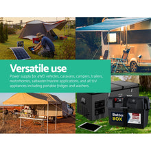 Load image into Gallery viewer, Giantz 150Ah Deep Cycle Battery 12V AGM Marine Sealed Power Portable Box Solar Caravan Camping
