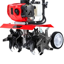 Load image into Gallery viewer, Giantz 65CC Tiller Garden Cultivator Rototiller 6 Blades Soil Plower Rotary Hoe
