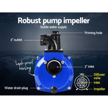 Load image into Gallery viewer, Giantz Petrol Water Pump 3&quot; High Flow Transfer Fire Fighting Irrigation
