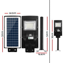 Load image into Gallery viewer, Leier 80 LED Solar Street Light 90W Flood Motion Sensor Remote Outdoor Wall Lamp
