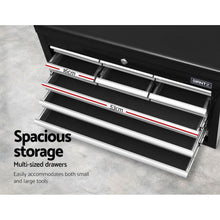 Load image into Gallery viewer, Giantz 10 Drawer Tool Box Cabinet Chest Toolbox Storage Garage Organiser Grey
